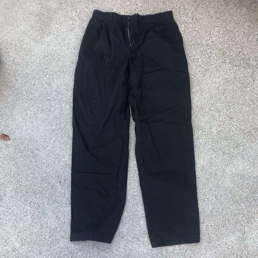 Dockers Classic Khakis Black 12 medium